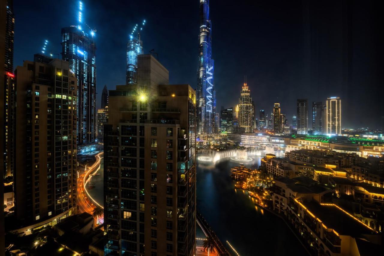 Durrani Homes - Modern Luxury Besides Burj Khalifa & Fountain View ดูไบ ภายนอก รูปภาพ